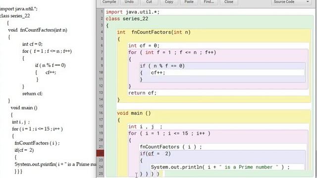 Java Codes to Debug - G смотреть онлайн