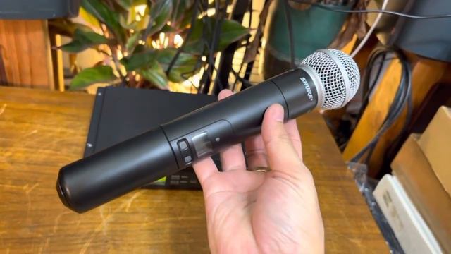 SHURE SLX24 SM58 смотреть онлайн