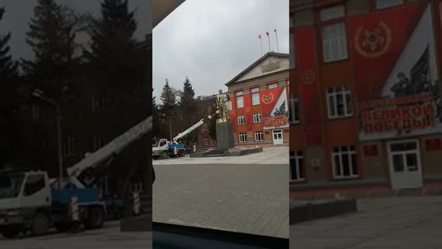 Реставрация памятника В. И. Ленину смотреть онлайн
