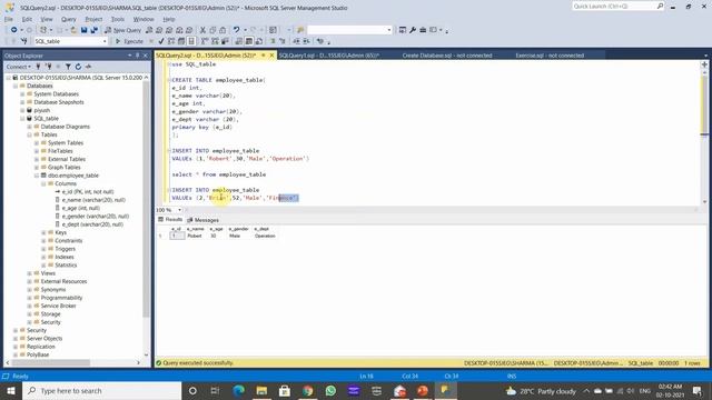 Learn to Create, Insert, Update & Delete Tables in SQL | Microsoft SQL Server | Analytics смотреть онлайн