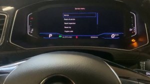 VW T Roc Service & Inspection reset