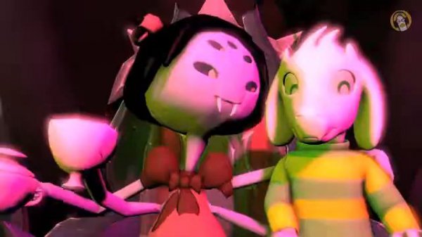 RUS COVER Undertale Muffet Song — Spider Girl SFM Animation