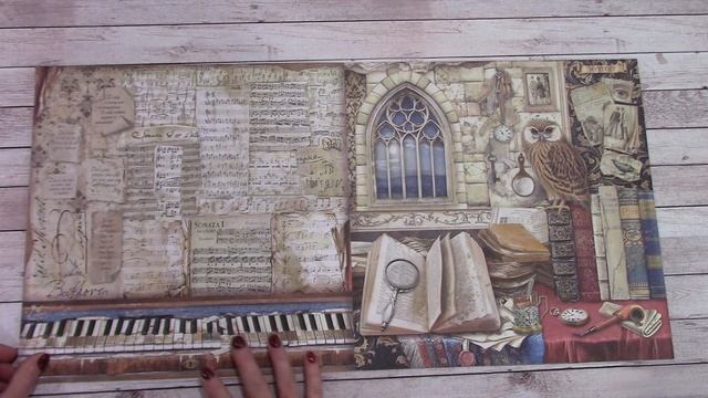 WHATS NEW ! STAMPERIA VINTAGE LIBRARY - SHELLIE GEIGLE - JS HOBBIES AND CRAFTS смотреть онлайн