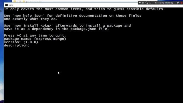 ExpressJS Mongoose MongoDB Tutorial - 2 - Project Setup & Create PackageJSON File - Hindi смотреть онлайн