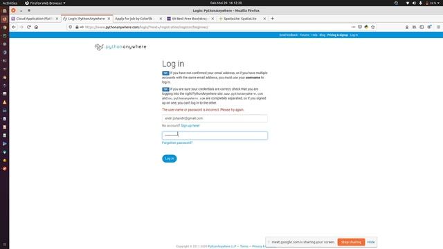 Membangun Aplikasi Python di Pythonanywhere dan Heroku смотреть онлайн