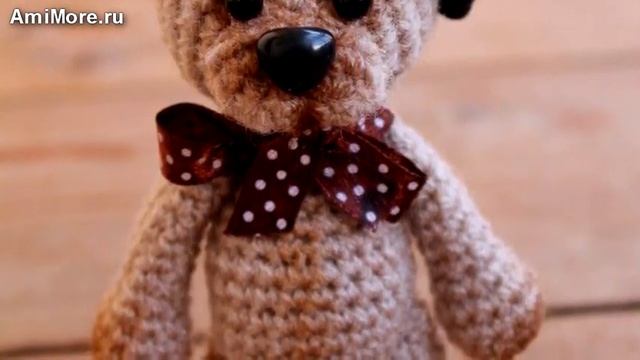 Амигуруми: схема Мишки в цилиндре. Игрушки вязаные крючком. Free crochet patterns. смотреть онлайн