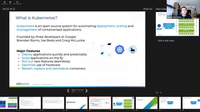 VMUG UAE VIRTUAL EVENT JULY 2021 : Tanzu Series 01, Containers and Kubernetes 101 смотреть онлайн