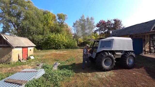 Выезд бортоповоротного вездехода смотреть онлайн