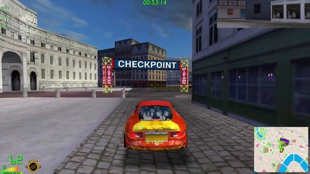 Midtown Madness 2 - Trafalgar Terror - Imperial London Racepack Circuit[Professional] смотреть онлайн