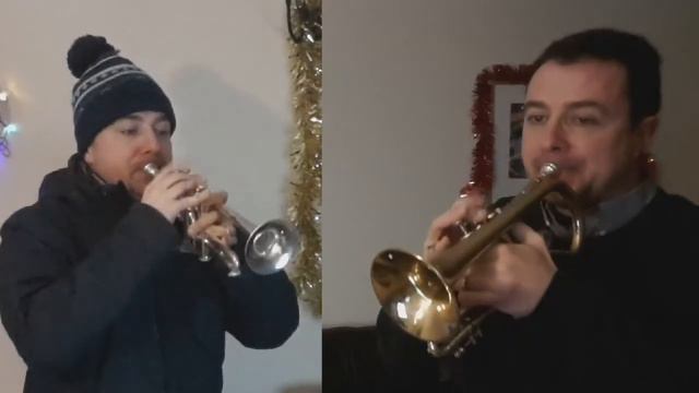 Corelli Christmas Concerto 5. Allegro. Piccolo trumpet and cornet duet. смотреть онлайн