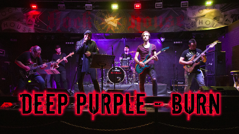 Deep Purple - Burn (live cover) смотреть онлайн