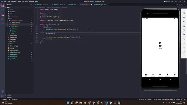 Clone interface do LinkedIn com React Native #3 смотреть онлайн