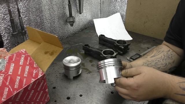 Коленвал 2103 в блок 2101