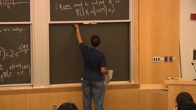Algorithms for Big Data (COMPSCI 229r), Lecture 1 смотреть онлайн