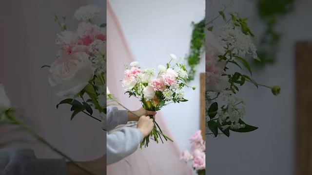 🚫Prohibition Of Reprinting🚫Trimmings Tulip Bouquet#flower #florist #floristry #꽃 #꽃꽂이 #플라워