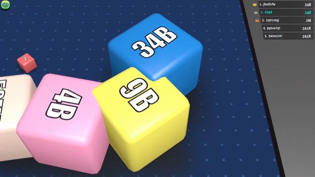Cubes 2048.io Game  🎲 How To Play 🎲 Gameplay