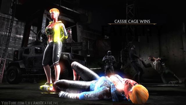 Mortal Kombat X - Cassie Cage - April O'neil Teenage Mutant Ninja Turtles Costume / Skin PC Mod смотреть онлайн