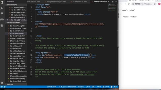 6d Filter json смотреть онлайн