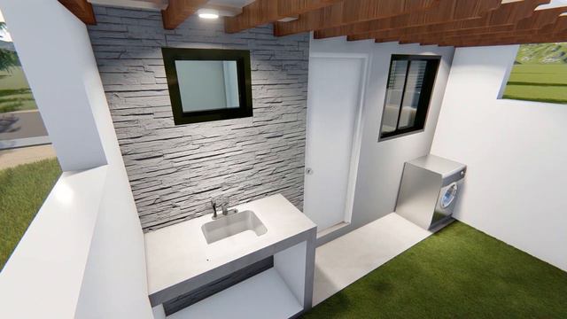 2 Storey Small House Design with 2 Bedrooms and Balcony I 4m x 5.2m I 40 sqm total lot area смотреть онлайн