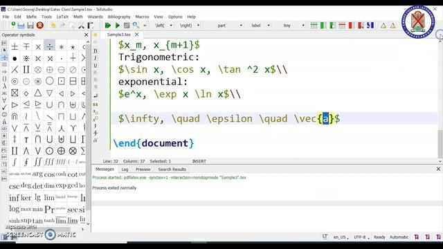 Basic Math in Latex | Christ OpenCourseWare смотреть онлайн