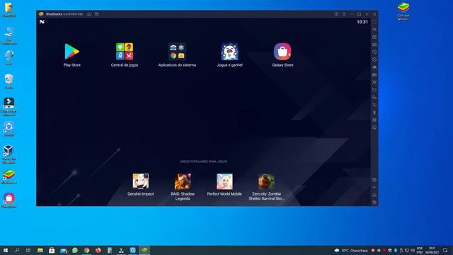 Fazer funcionar Galaxy Store em BlueStacks смотреть онлайн