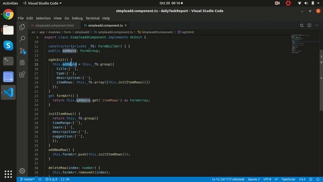 Add and Remove Form fields dynamically to FormArray with Reactive Forms Angular 8 Hindi | GitHub смотреть онлайн