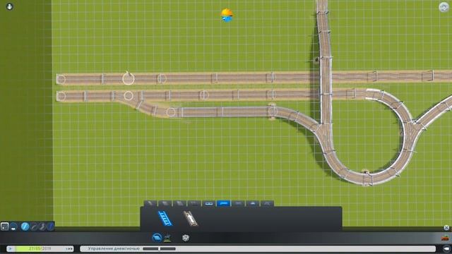 Т-образная ж/д развязка без модов | Trumpet Railway unmodded смотреть онлайн