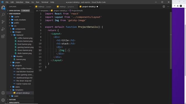 Gatsby Tutorial #18 - Template Components смотреть онлайн