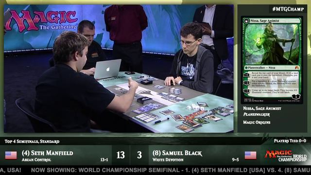 2015 Magic World Championship Opening and Semifinal: Samuel Black vs. Seth Manfield смотреть онлайн