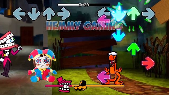 FNF Amazing Digital Circus vs All Rainbow Friends 2D Chapter 2 Sings Friends To Your End смотреть онлайн