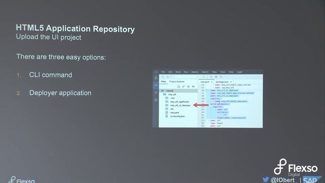 Consume UI5 web apps from the html application repository - Marius Obert смотреть онлайн