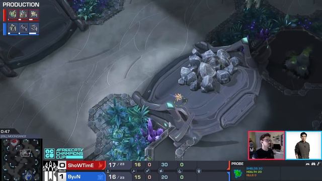 StarCraft 2: BYUN vs SHOWTIME - AfreecaTV Champions Cup | Group D Match 5 смотреть онлайн