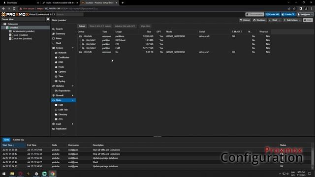 Proxmox Installation and Configuration for Beginners! *EP1* смотреть онлайн
