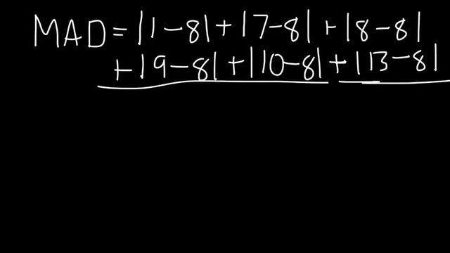Mean Absolute Deviation and Outliers смотреть онлайн