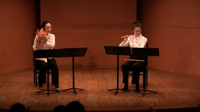 「蛇とライオン」 篠笛と鼓の二重奏 смотреть онлайн