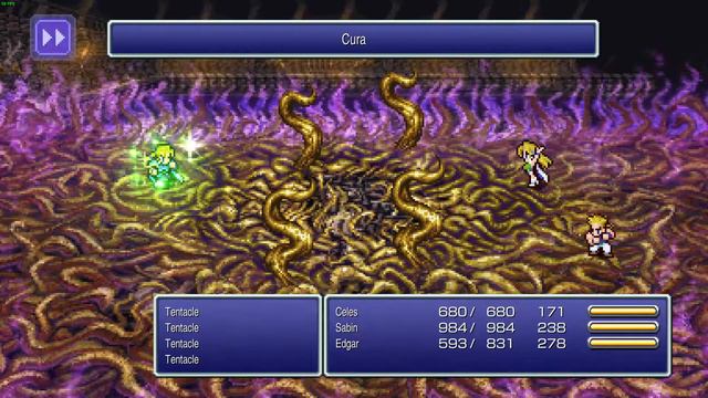 Final fantasy 6 : Pixel remaster : Boss fight : Tentacle смотреть онлайн