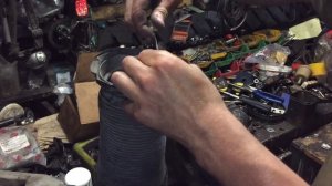 Разборка и изучение передней пневмостойки Mercedes-Benz W220 S320cdi