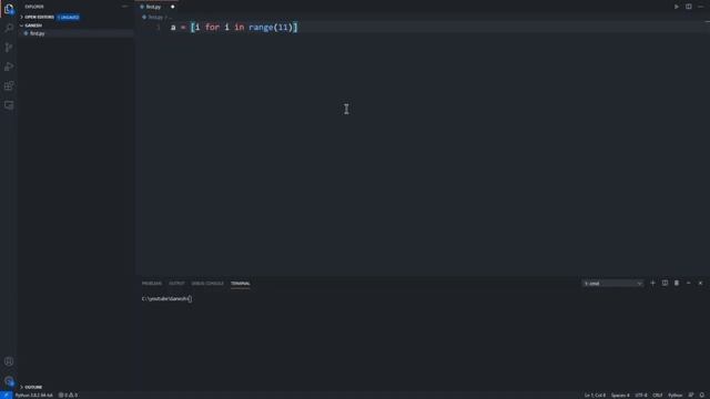 List comprehensions in python in 4minutes!!! смотреть онлайн