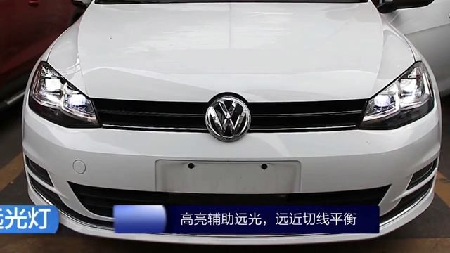 LED Headlight for Volkswagen VW Golf 7 Golf7.5 2013--2018 Sequence Indicator Pair Front Replacemen смотреть онлайн