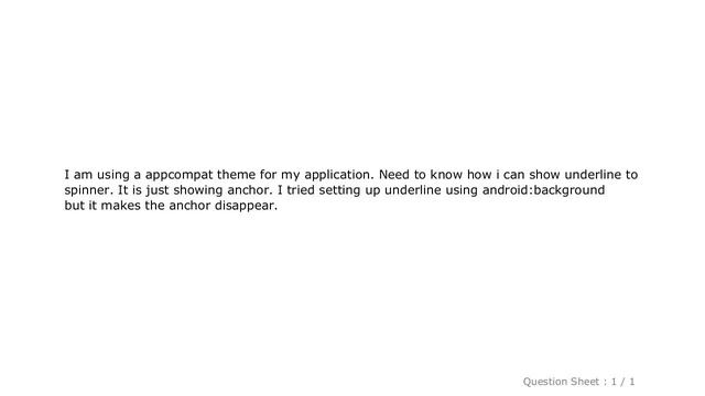 Android : Android spinner with underline appcompat смотреть онлайн