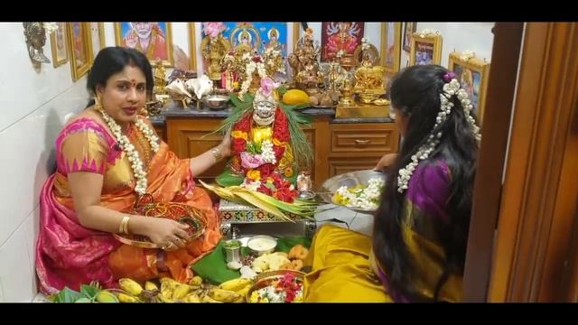 எங்கள் வீட்டு வரலக்ஷ்மி பூஜை/VARALAKSHMI POOJA смотреть онлайн