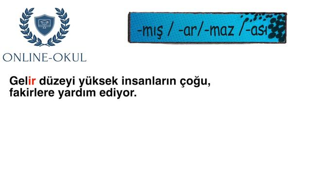 Уровень В2. “ Причастия mış, ası, maz/ar ” смотреть онлайн