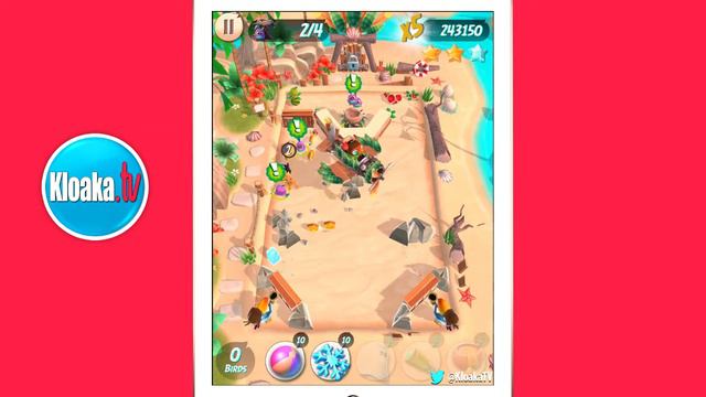 Angry Birds Action - Level 23 Gameplay Walkthrough (3 Stars)