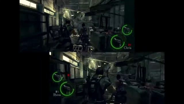 Resident Evil 5 Gameplay 2 Jugadores - HD смотреть онлайн