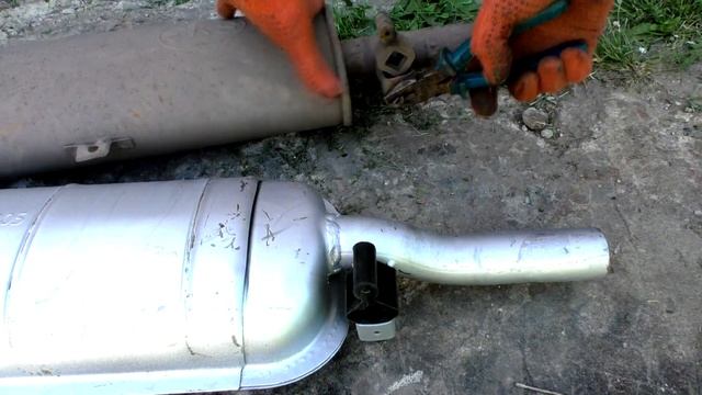 Как заменить глушитель ВАЗ смотреть онлайн