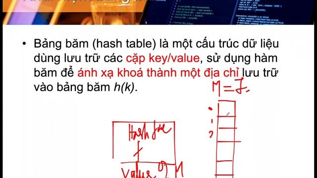 Giới thiệu bảng băm (hash table) смотреть онлайн