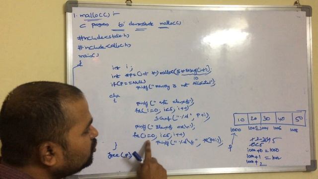 Dynamic memory allocation in C-malloc(),calloc(),realloc(),free() смотреть онлайн