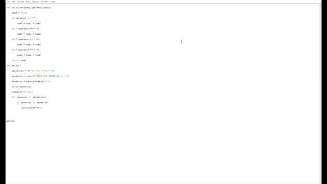 Python Series 1: Simple arithmetic calculator. смотреть онлайн