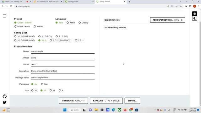 Unveiling the Powerhouse: Java 17 and Spring Boot 3.0.6 Update |Started Java 17 смотреть онлайн