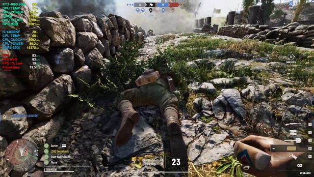 Isonzo RTX 4060 8GB + I5-13600KF WQHD Ultra Settings